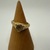 14K Yellow Gold / Ring / 2.9g / White Gem 