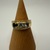 14K Yellow Gold / Ring / 4.6g / Blue-White-Green Gems