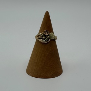 Earrings BHG Ring W/Rose