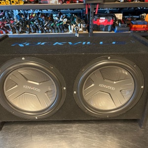 Kenwood KFC-W3041 / 2x12 in Rockville box