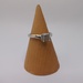 10K WHITE GOLD RING