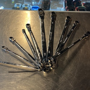 MAC TOOLS / 10PC STANDARD EXTRA LONG RATCHETING WRENCH