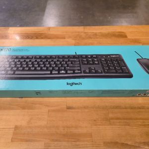 LOGITECH MK120 KEYBOARD AND MOUSE 