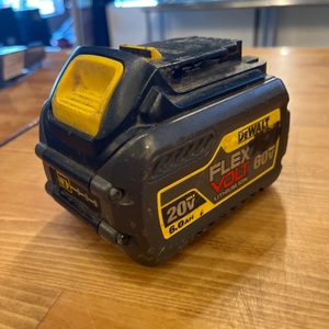 DeWalt / DCB606 / 20v-60v / Flex Volt 6.0 AH Battery