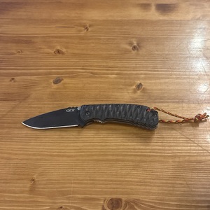 ZERO TOLERANCE 0550BLK KNIFE WITH BLACK BLADE AND SCALES