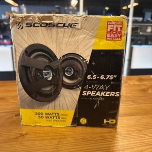 SCOSCHE HD6504SD car speakers 