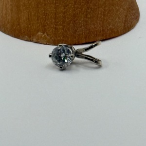Yellow Gold 14kt .30g Pendant Charm 14k w/.20 Diamond 
