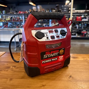 SUPER START 55750 750 Power Pack Jump Starter - 12 Volt/750A W/ CAR Charger