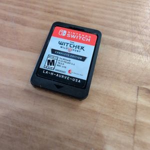 NINTENDO SWITCH THE WITCHER WILD HUNT III