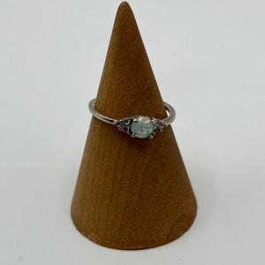 10K YELLOW GOLD Ring w/ Pearl Gem / 1.2g 