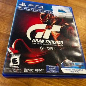 SONY / PS4 / GRAN TURISMO / SPORT