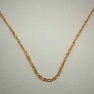 14KT YELLOW GOLD NECKLACE 2.3G 16" 