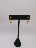 10k BHG earrings w/pearls