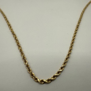10K ROPE NECKLACE 20"