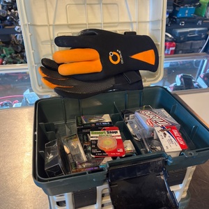 Fishing Box with Assorted Tackle