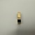 4.00gms Pendant / Charm 14K Y/G PENDANT W/ BLACK STONE 