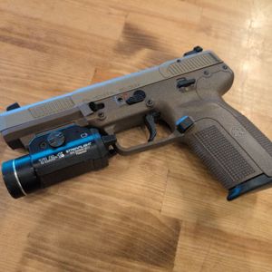 FN FIVE SEVEN PISTOL WITH ONE MAG AND A TLR1 STREAMLIGHT