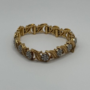 18KT YELLOW GOLD BRACELET 40.2G
