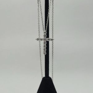 14K WHITE GOLD NECKLACE