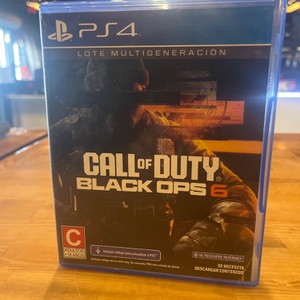PLAYSTATION 4 BLACK OPS 6