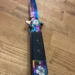 Multi-Color Pocket Switch Knife