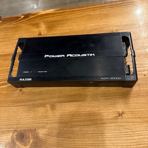 POWER ACOUSTICK RZR1-2500D 2500WATT MONO CAR AMP