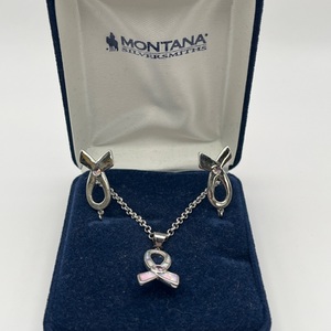 1.00gms Necklace sterling silver set