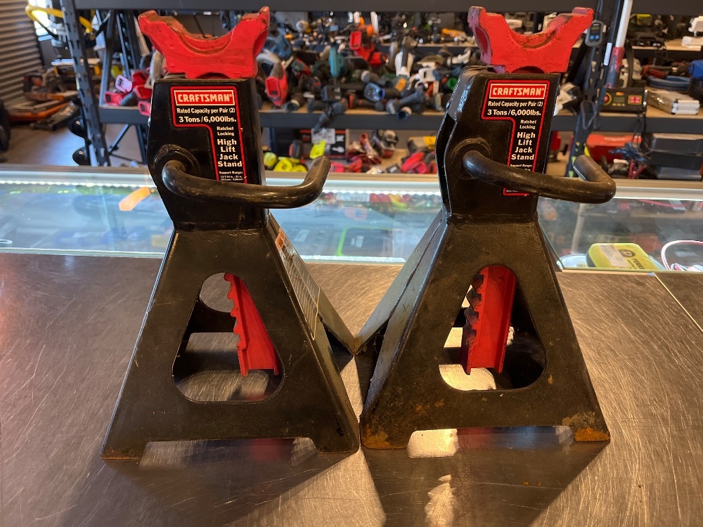 Craftsman / 3-Ton Jack Stands | Great Plains Pawn