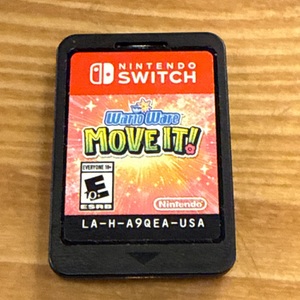 NINTENDO SWITCH WARIO WARE MOVE IT