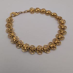 22K YELLOW GOLD BRACELET 7.5"
