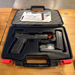  RUGER-57 5.7X28 CAL. PISTOL WITH THREE MAGS WITH HARD CASE