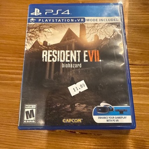 PLAYSTATION 4 RESIDENT EVIL 7 BIOHAZARD