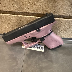 GLOCK INC Pistol SEMI-AUTOMATIC .380 Cal. GLOCK 42 Finish: Other PINK GLOCK 42 .