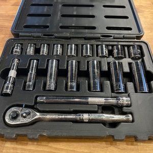 KLUTCHNA / 41239 / Klutch 3/8in.-Drive Socket Set, 18 Pc., SAE