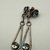 STERLING SILVER TURQUOISE EARRINGS 