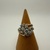 4.70gms / Ring / YELLOW GOLD RING w/Diamond Cluster10X .03 DIA NA