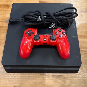 1TB PS4 SLIM WITH RED CONTROLLER