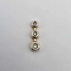 10K Y/G PENDANT/CHARM