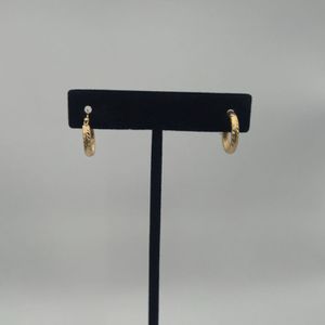 14K YELLOW GOLD EARRINGS 