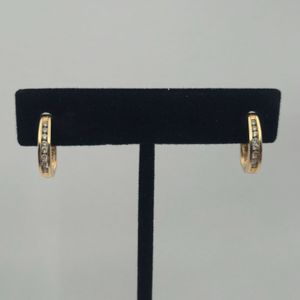 14K YELLOW GOLD EARRINGS 