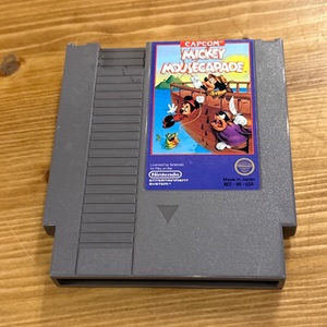 NES VIDEO GAME ''MICKEY MOUSECEPADE''