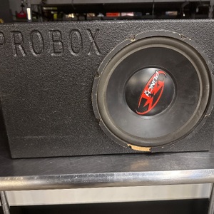  ROCKFORD FOSGATE 1-12INCH SUB IN PROBOX 112TB