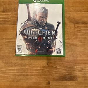 XBOX ONE THE WITCHER 3 WILD HUNT