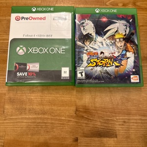 XBOX ONE NARUTO ULTIMATE NINJA STORM 4 / FALLOUT 4