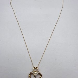 10K Y/G NECKLACE