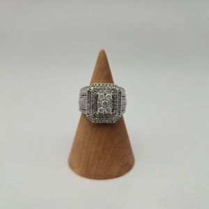 10KT WHITE GOLD RING SET