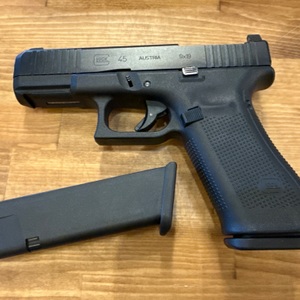 GLOCK 45 MOS 9MM NO PLATE 2 MAGS 