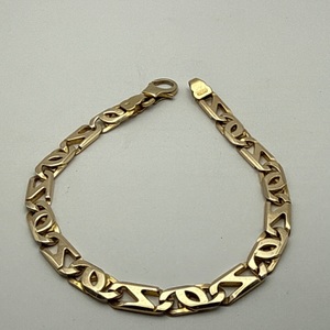 10K YELLOW GOLD BRACELET 19G 9INCH LENGTH