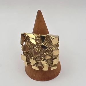 10K NUGGET RING 11140166 size 12-1/2
