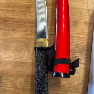 SMALL RED KATANA